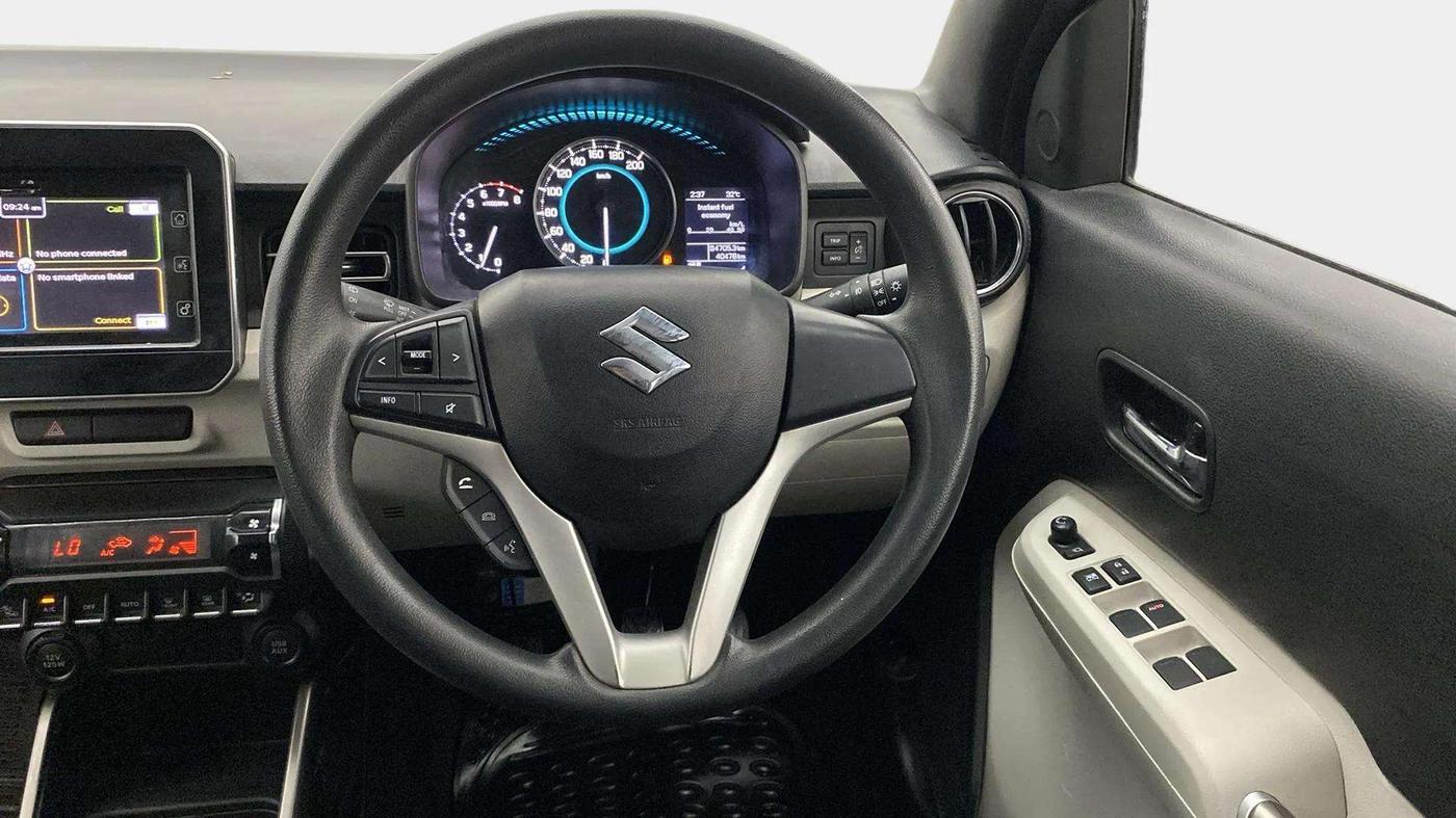 2018 Maruti IGNIS ALPHA 1.2, Petrol, Manual, 40,517 km, Steering Wheel Close Up