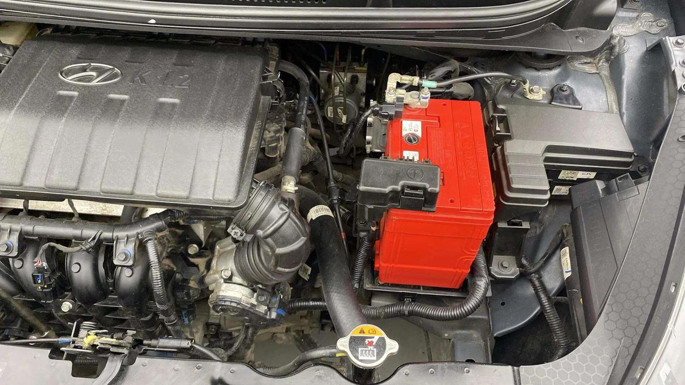2023 Hyundai AURA SX 1.2, Petrol, Manual, 16,250 km, Engine View - Left