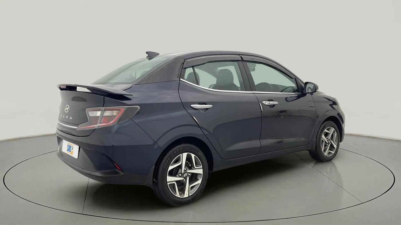 2023 Hyundai AURA SX 1.2, Petrol, Manual, 16,250 km, Right Back Diagonal