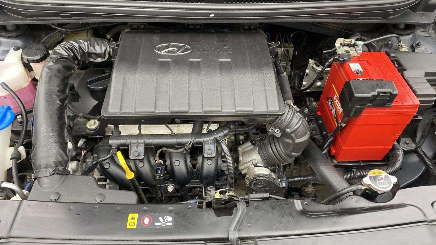 2023 Hyundai AURA SX 1.2, Petrol, Manual, 16,250 km, Engine View