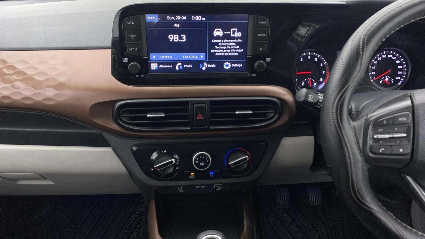 2023 Hyundai AURA SX 1.2, Petrol, Manual, 16,250 km, Air Conditioner