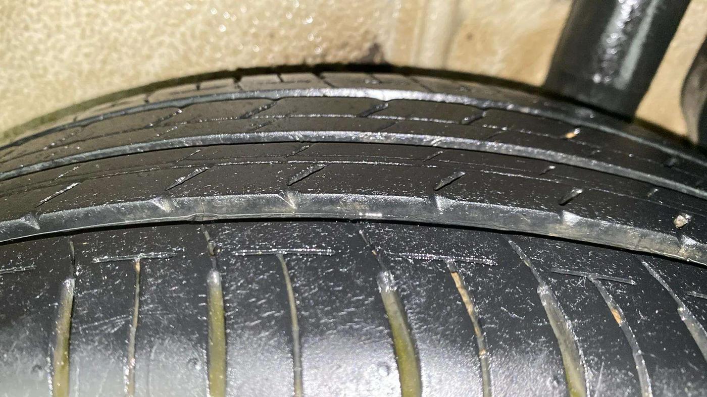 2021 Maruti IGNIS ZETA 1.2, Petrol, Manual, 78,556 km, Left Rear Tyre Tread