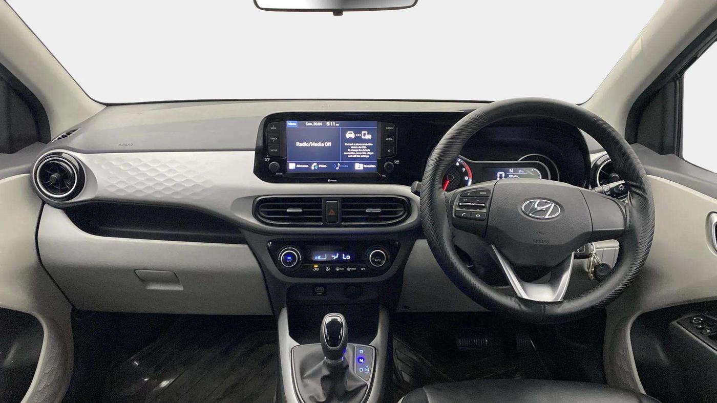 2021 Hyundai GRAND I10 NIOS SPORTZ AMT 1.2 KAPPA VTVT, Petrol, Automatic, 27,050 km, Dashboard