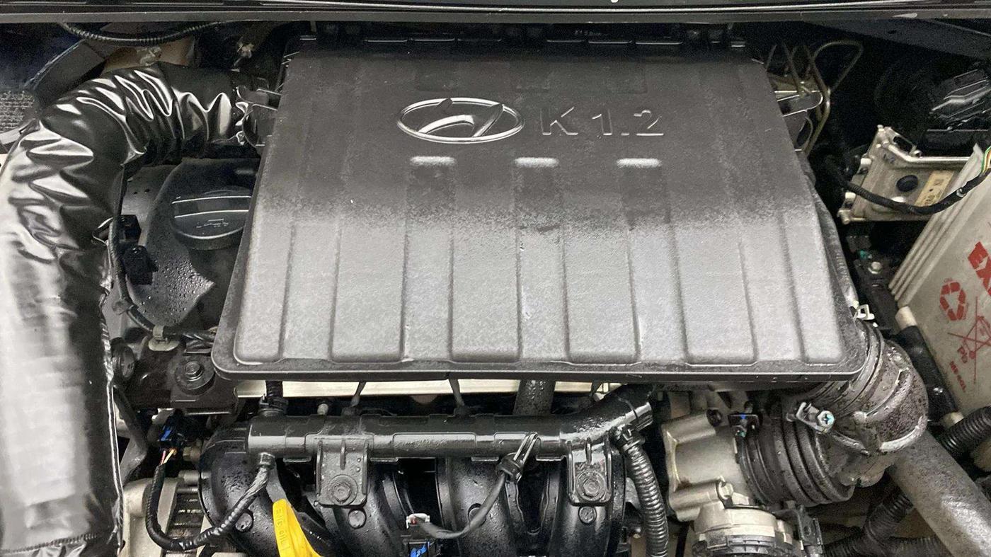 2021 Hyundai GRAND I10 NIOS SPORTZ AMT 1.2 KAPPA VTVT, Petrol, Automatic, 27,050 km, Engine View