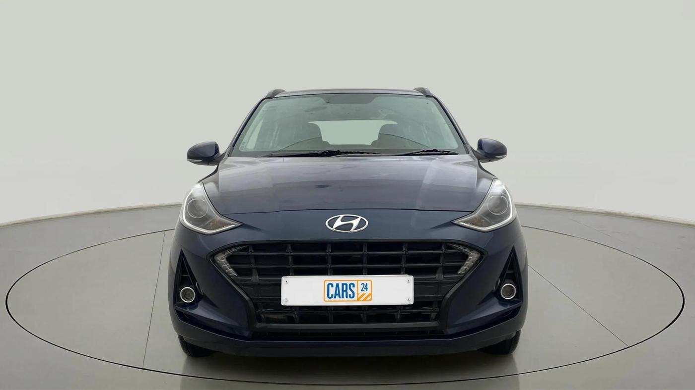 2021 Hyundai GRAND I10 NIOS SPORTZ AMT 1.2 KAPPA VTVT, Petrol, Automatic, 27,050 km, Front