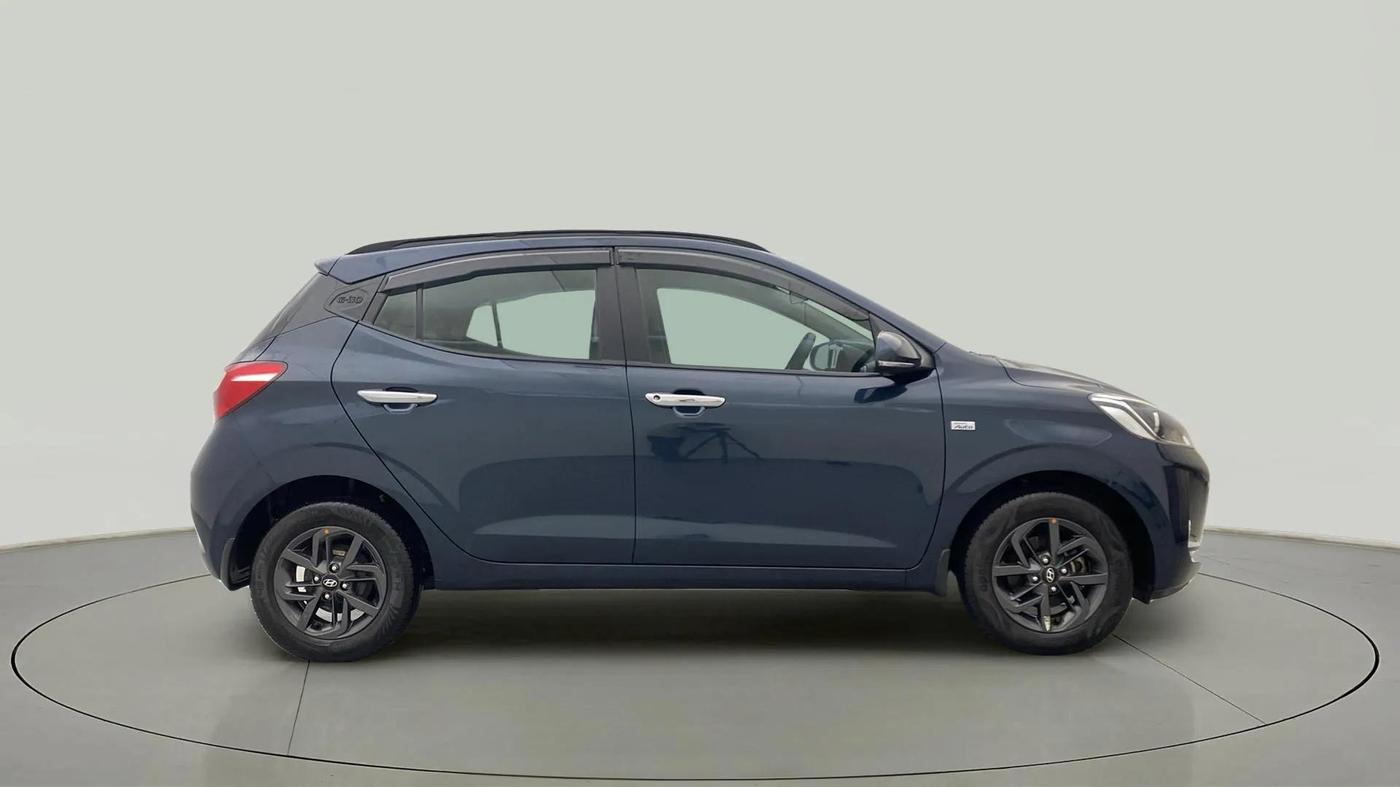 2021 Hyundai GRAND I10 NIOS SPORTZ AMT 1.2 KAPPA VTVT, Petrol, Automatic, 27,050 km, Right Side View