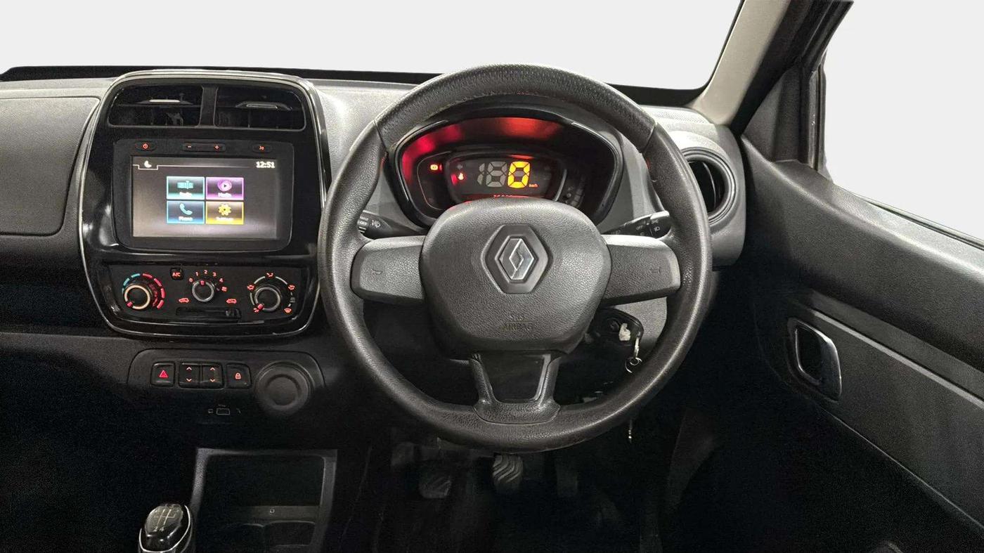 2019 Renault Kwid RXT 1.0 (O), Petrol, Manual, 36,050 km, Steering Wheel Close Up