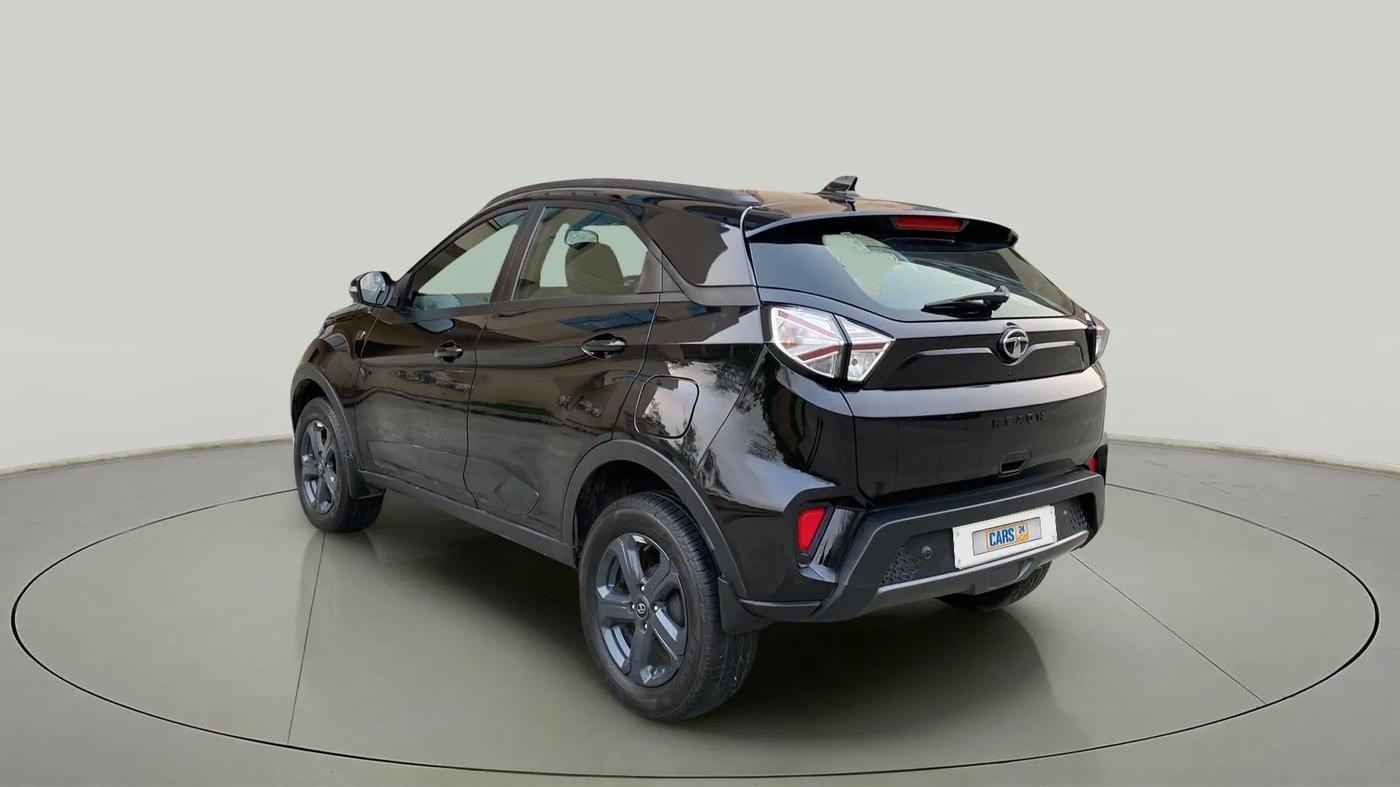 2023 Tata NEXON XZA PLUS PETROL DARK EDITION, Petrol, Automatic, 4,745 km, Left Back Diagonal