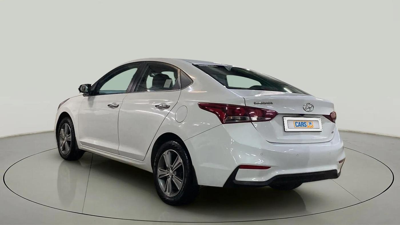 2019 Hyundai Verna 1.6 VTVT SX O, Petrol, Manual, 71,246 km, Left Back Diagonal