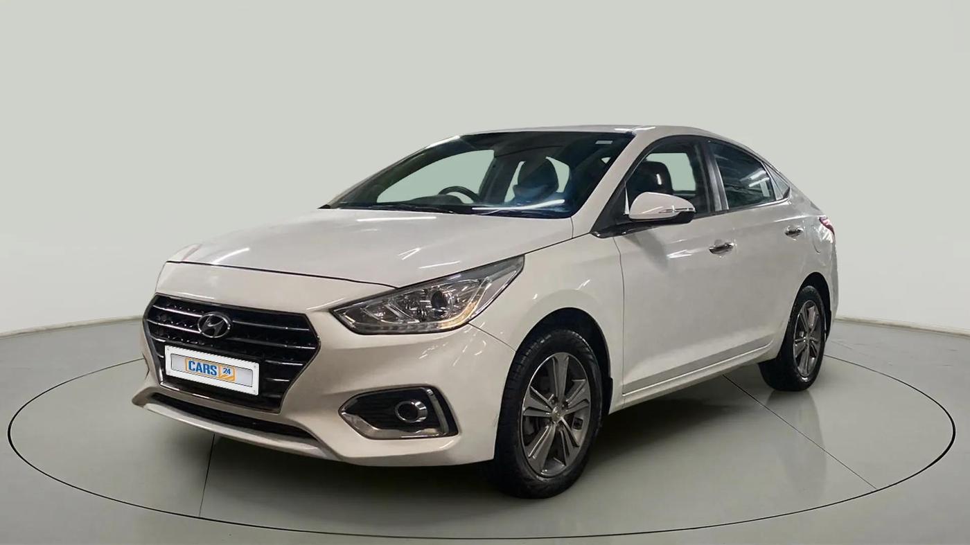 2019 Hyundai Verna 1.6 VTVT SX O, Petrol, Manual, 71,246 km, Left Front Diagonal