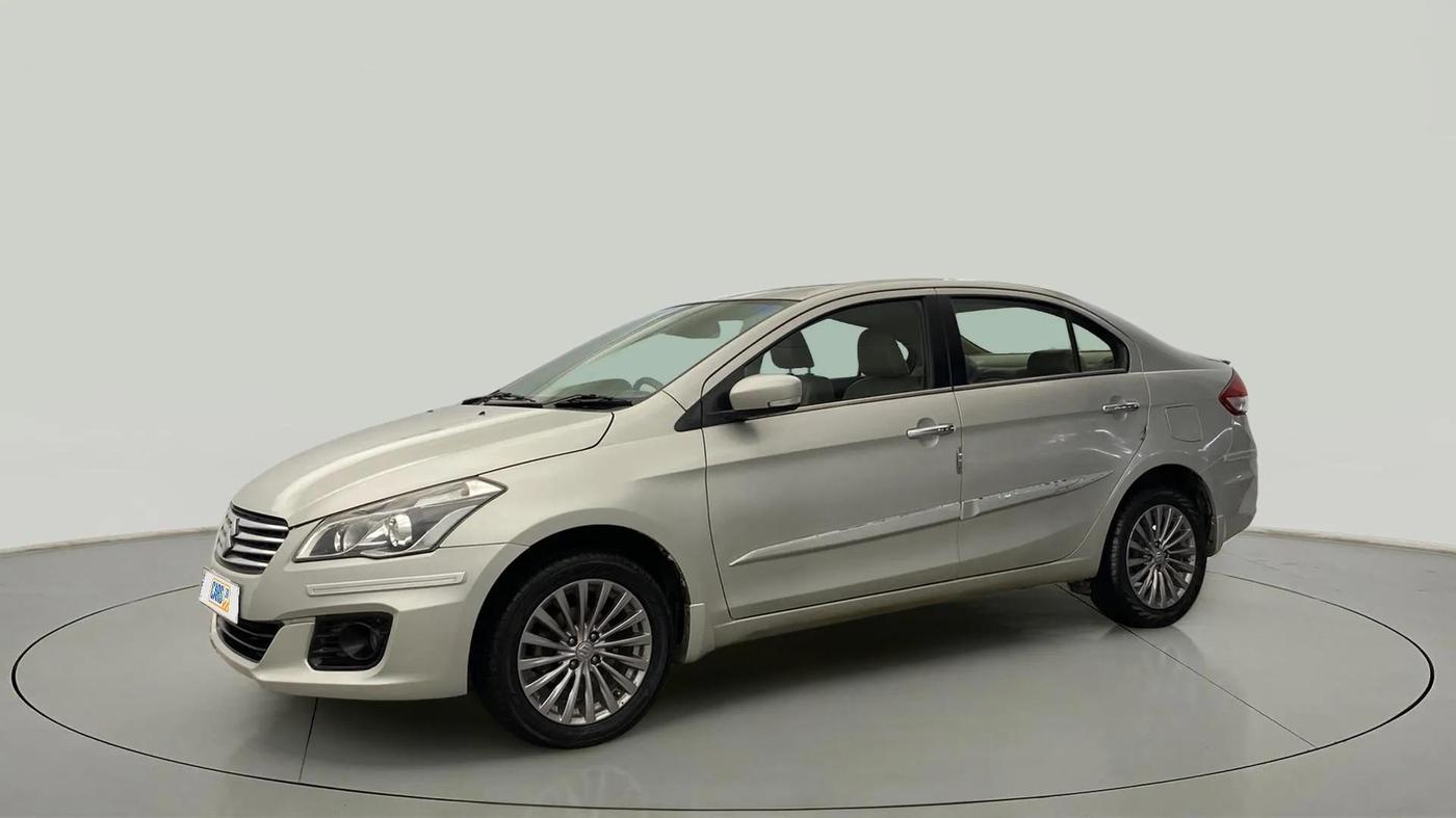 2017 Maruti Ciaz ALPHA 1.4 PETROL, Petrol, Manual, 83,587 km, Left Front Diagonal