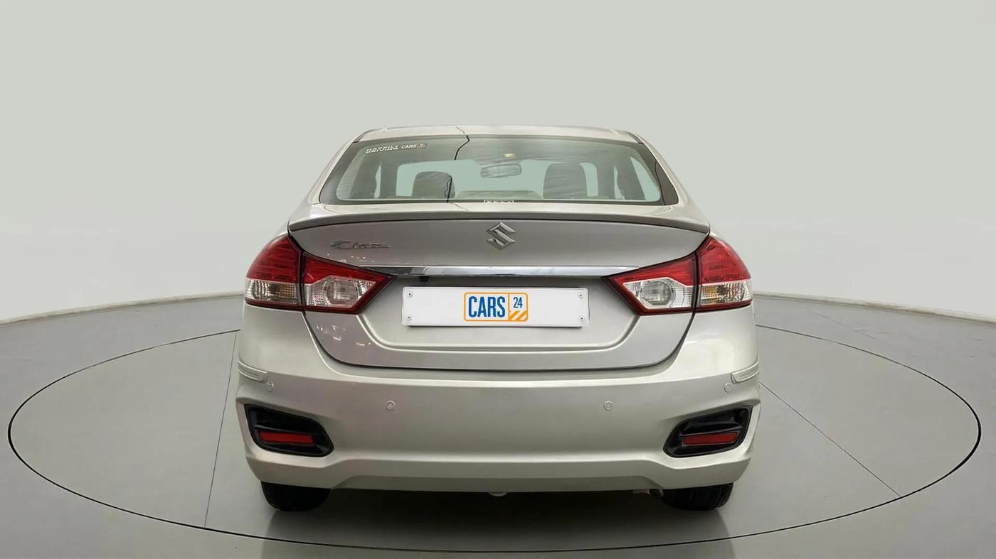 2017 Maruti Ciaz ALPHA 1.4 PETROL, Petrol, Manual, 83,587 km, Back/Rear