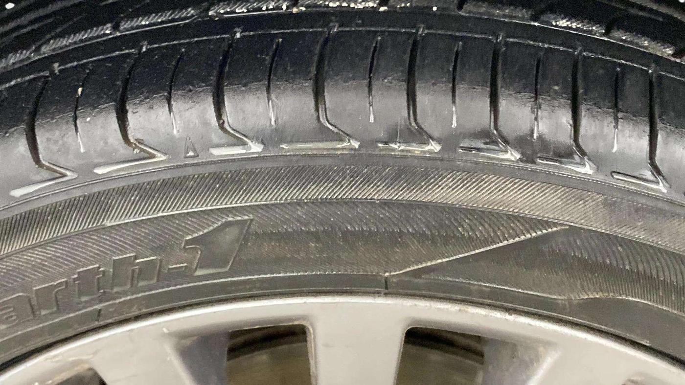 2017 Maruti Ciaz ALPHA 1.4 PETROL, Petrol, Manual, 83,587 km, Left Rear Tyre Tread