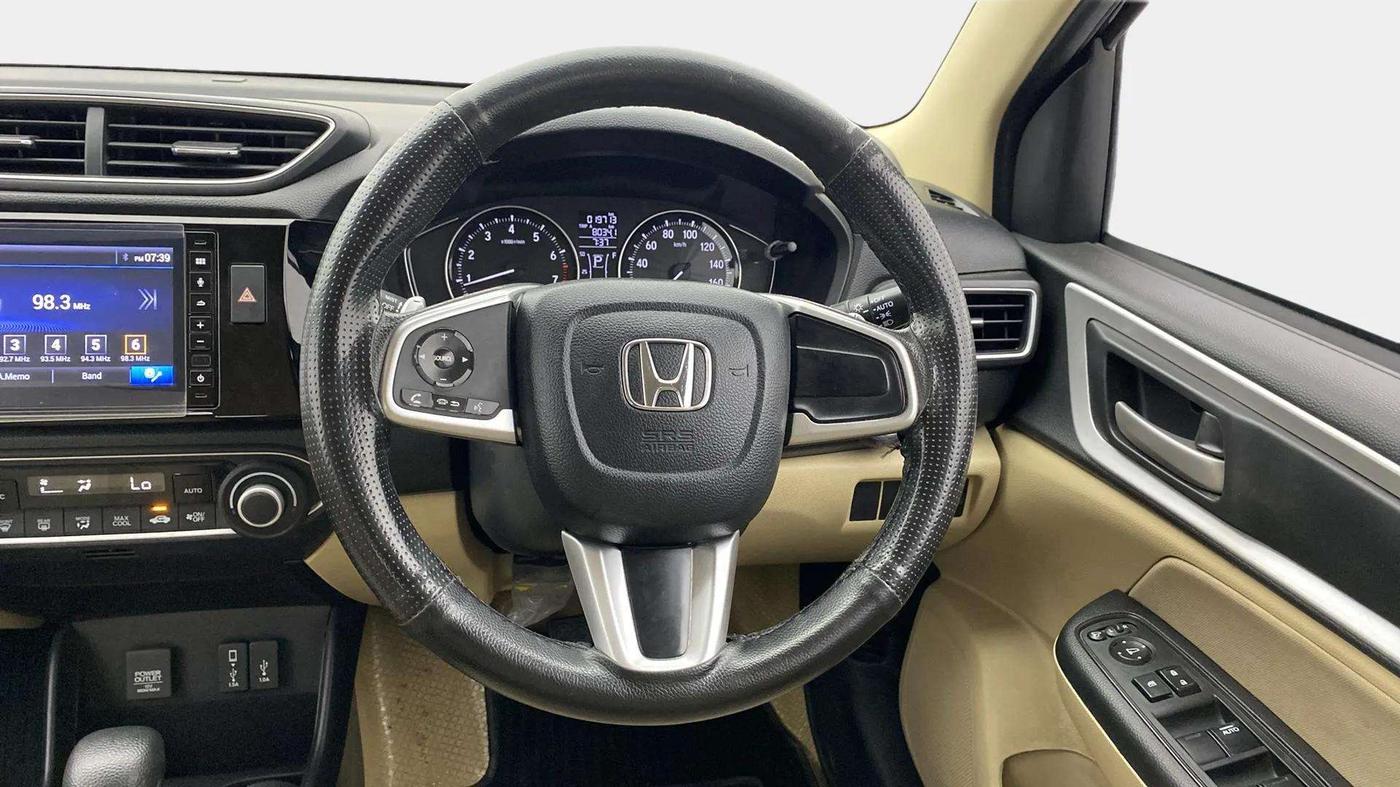 2023 Honda Amaze 1.2L I-VTEC VX CVT, Petrol, Automatic, 19,912 km, Steering Wheel Close Up