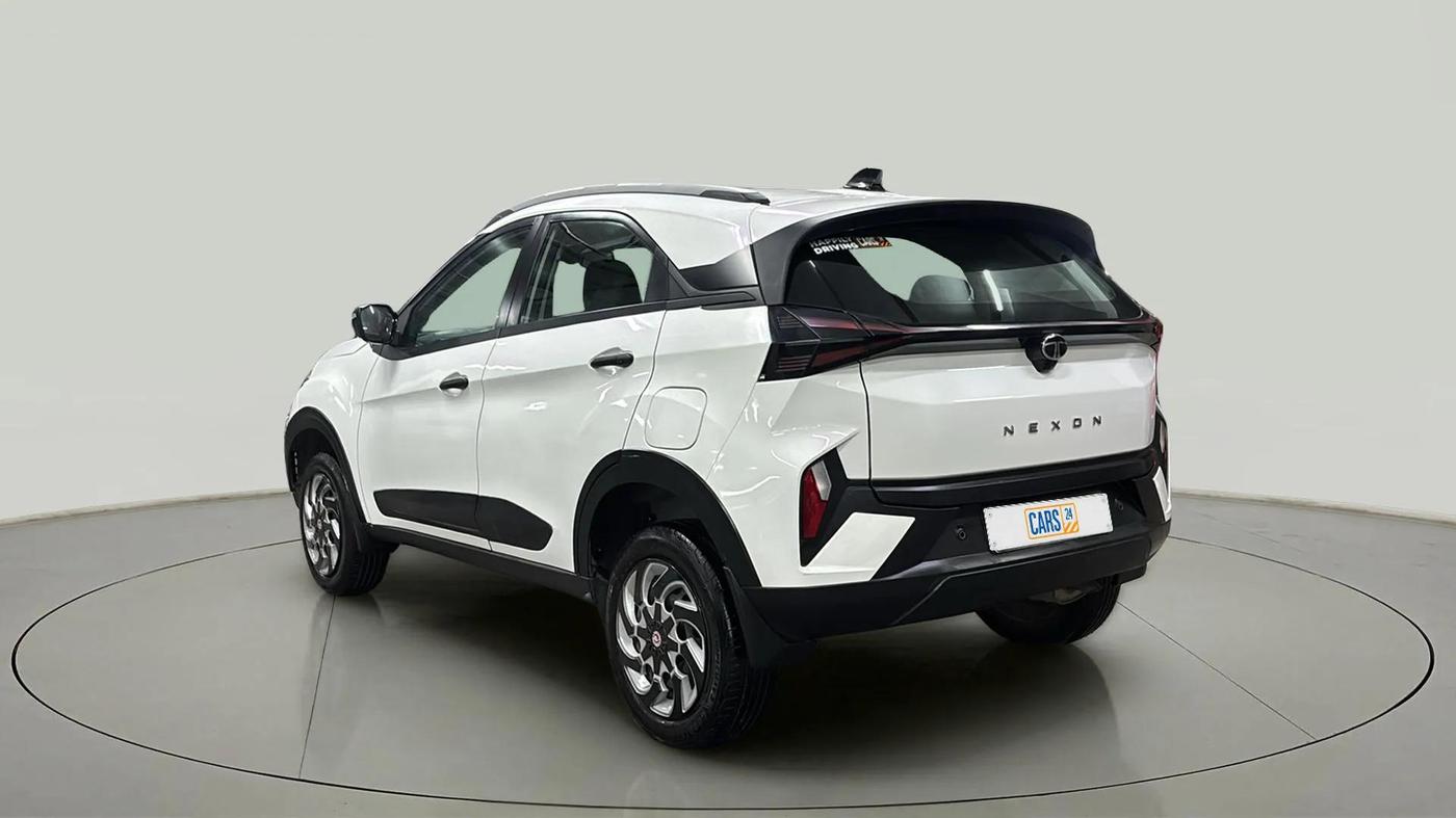 2024 Tata NEXON PURE SUNROOF 1.2 PETROL, Petrol, Manual, 3,828 km, Left Back Diagonal