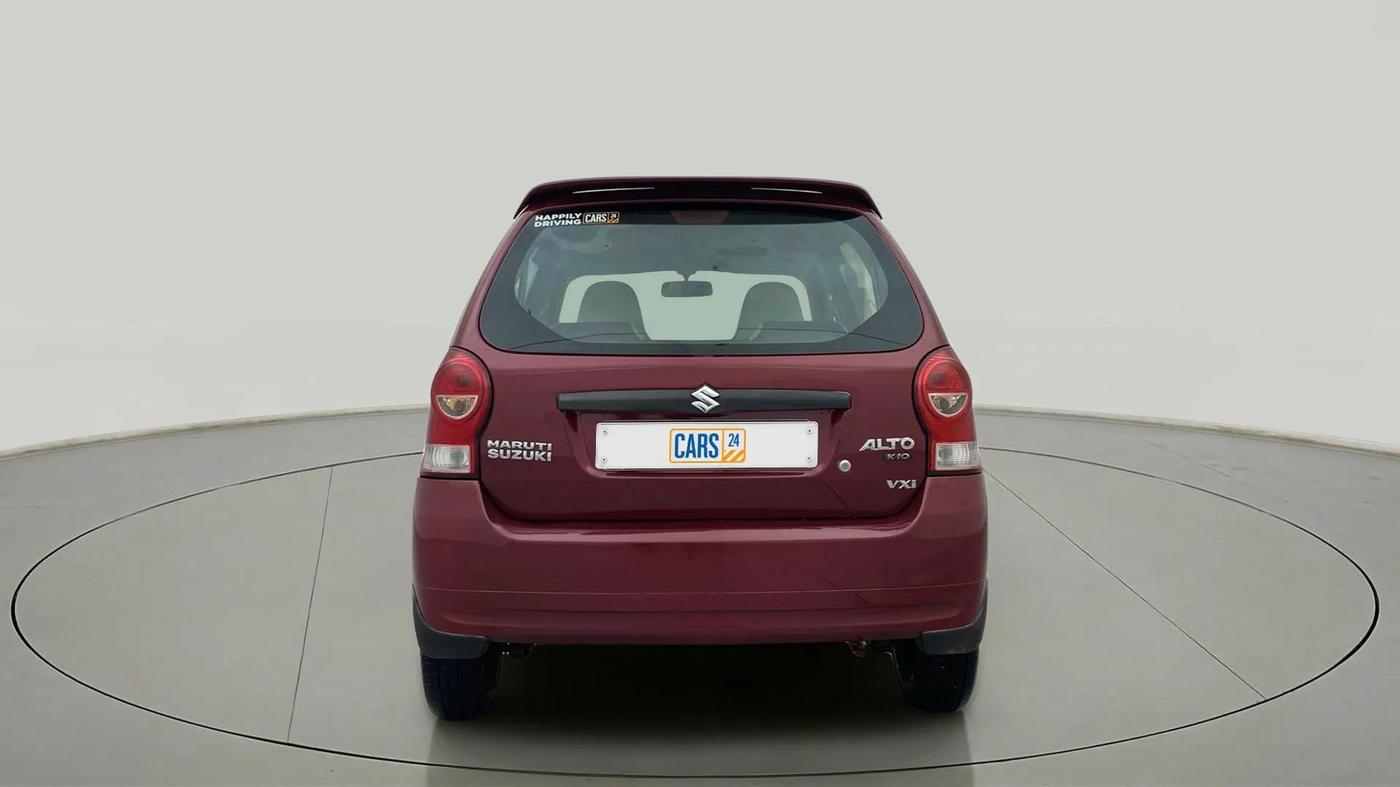 2013 Maruti Alto K10 VXI, Petrol, Manual, 46,191 km, Back/Rear