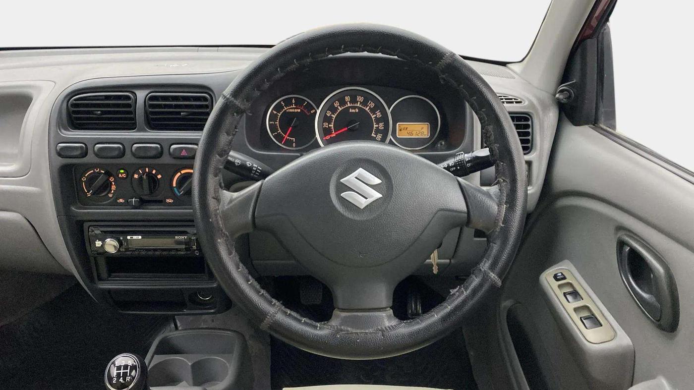 2013 Maruti Alto K10 VXI, Petrol, Manual, 46,191 km, Steering Wheel Close Up