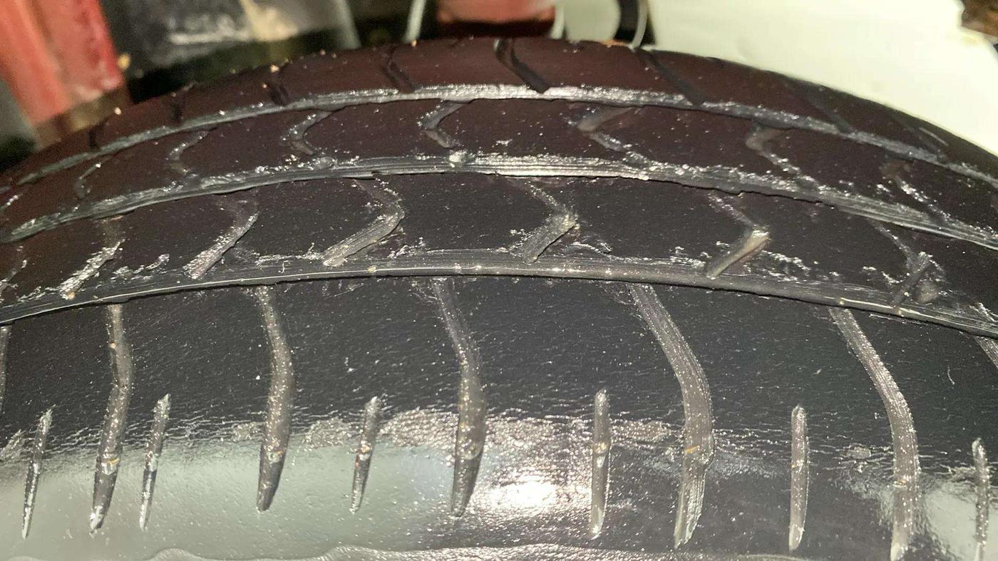 2013 Maruti Alto K10 VXI, Petrol, Manual, 46,191 km, Left Rear Tyre Tread