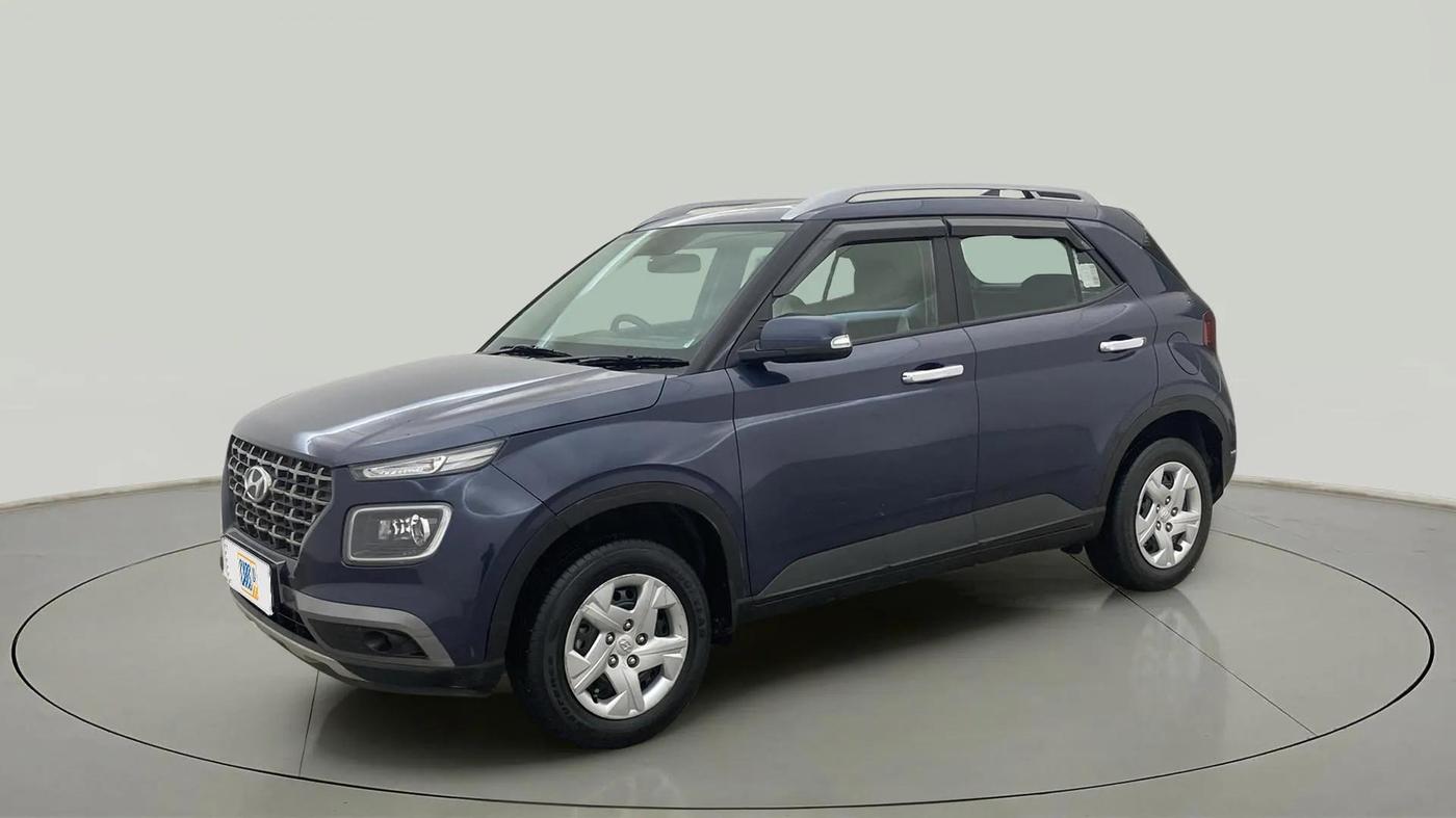 2022 Hyundai VENUE S Plus 1.2 Petrol MT, Petrol, Manual, 45,442 km, Left Front Diagonal