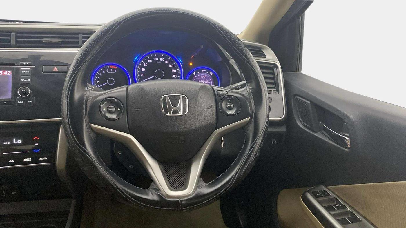 2016 Honda City 1.5L I-VTEC V MT, CNG, Manual, 65,424 km, Steering Wheel Close Up