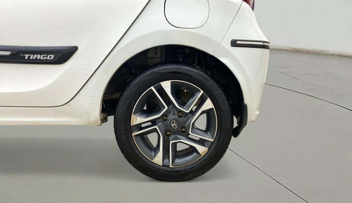 2020 Tata Tiago XZA PLUS PETROL, Petrol, Automatic, 76,100 km, Left Rear Wheel