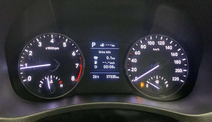2017 Hyundai Verna 1.6 VTVT SX (O) AT, Petrol, Automatic, 37,334 km, Odometer Image