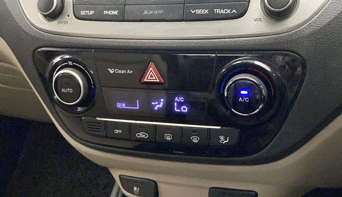 2017 Hyundai Verna 1.6 VTVT SX (O) AT, Petrol, Automatic, 37,334 km, AC Unit - Car heater not working