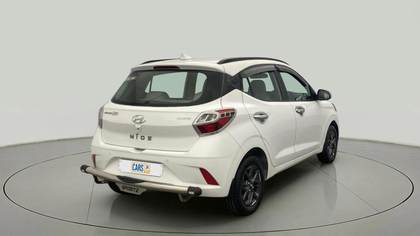 2020 Hyundai GRAND I10 NIOS SPORTZ 1.2 KAPPA VTVT, Petrol, Manual, 59,225 km, Right Back Diagonal