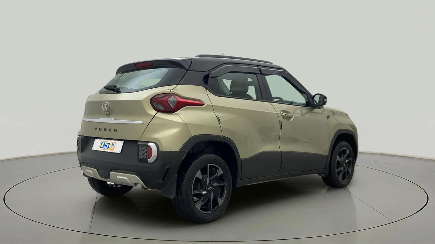 2022 Tata PUNCH CREATIVE 1.2 AMT KAZIRANGA EDITION , Petrol, Automatic, 66,530 km, Right Back Diagonal