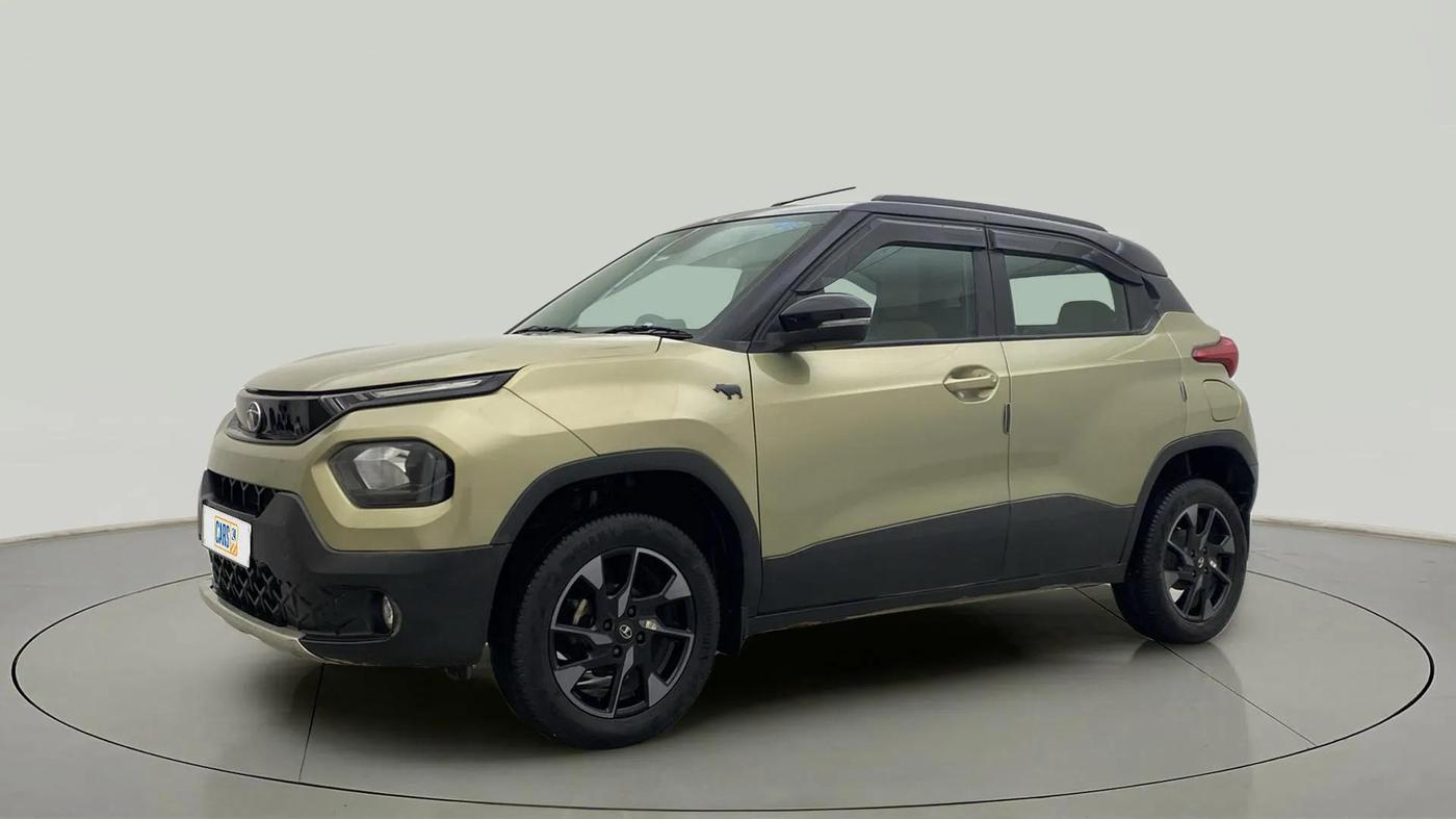 2022 Tata PUNCH CREATIVE 1.2 AMT KAZIRANGA EDITION , Petrol, Automatic, 66,530 km, Left Front Diagonal