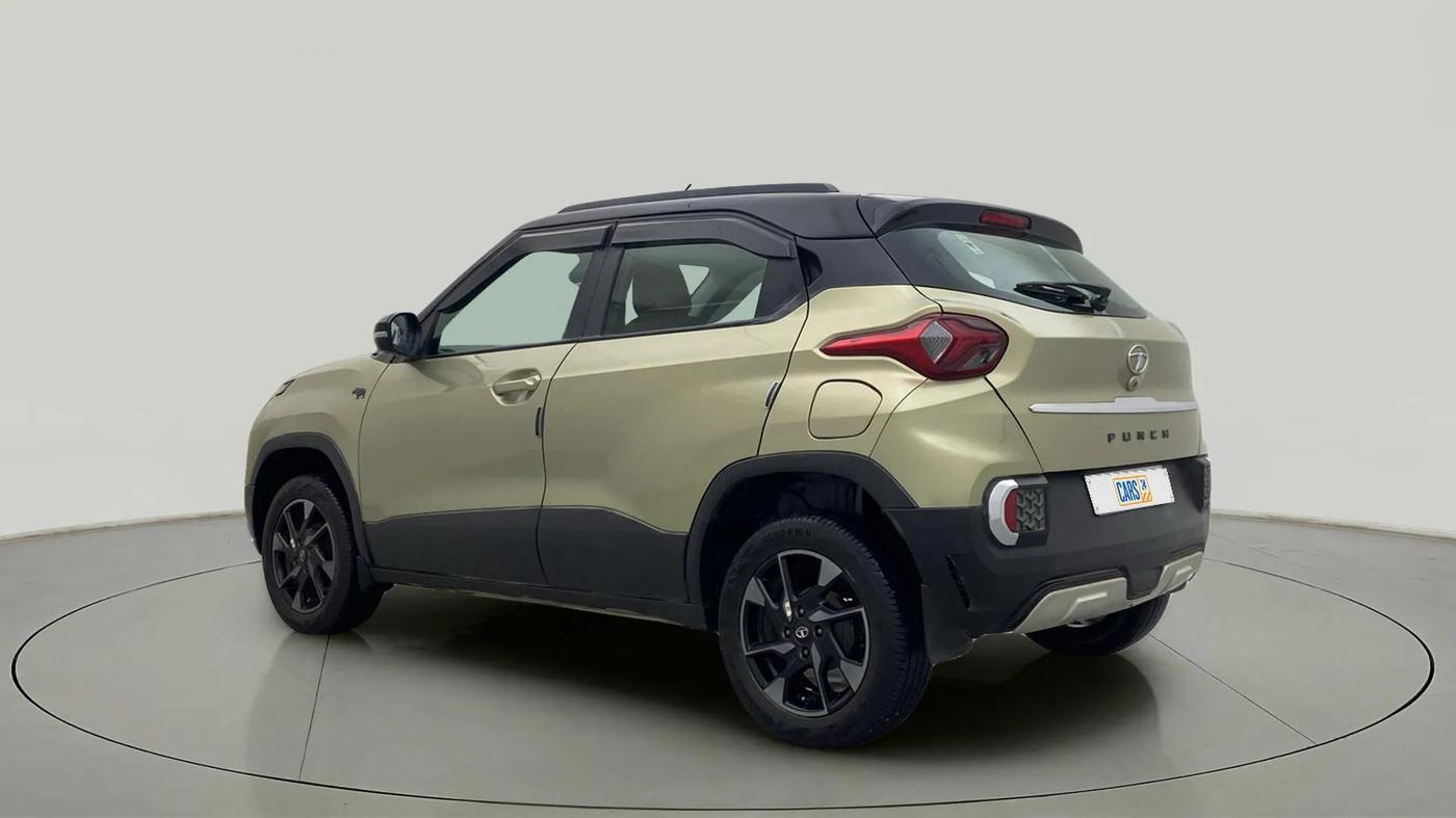 2022 Tata PUNCH CREATIVE 1.2 AMT KAZIRANGA EDITION , Petrol, Automatic, 66,530 km, Left Back Diagonal