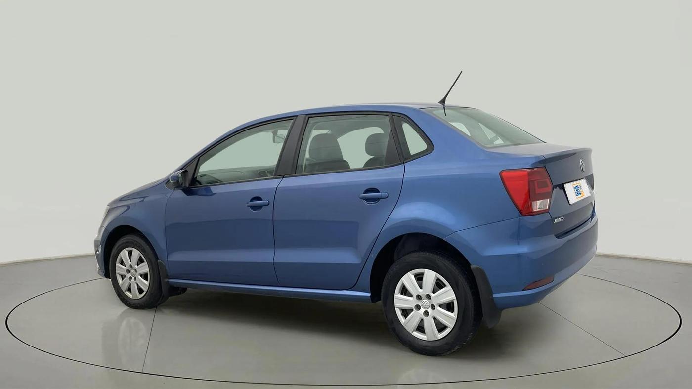 2017 Volkswagen Ameo TRENDLINE 1.5L, Diesel, Manual, 48,196 km, Left Back Diagonal