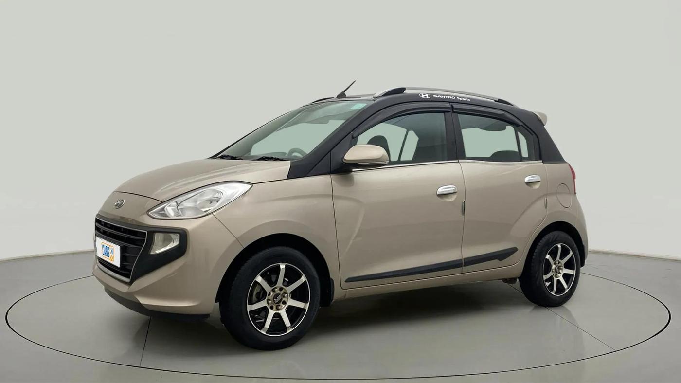 2019 Hyundai NEW SANTRO SPORTZ AMT, Petrol, Automatic, 20,983 km, Left Front Diagonal