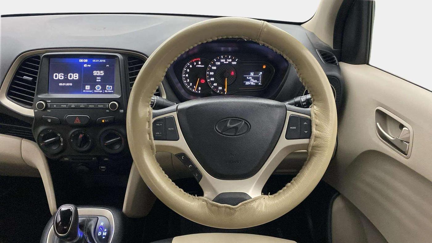 2019 Hyundai NEW SANTRO SPORTZ AMT, Petrol, Automatic, 20,983 km, Steering Wheel Close Up