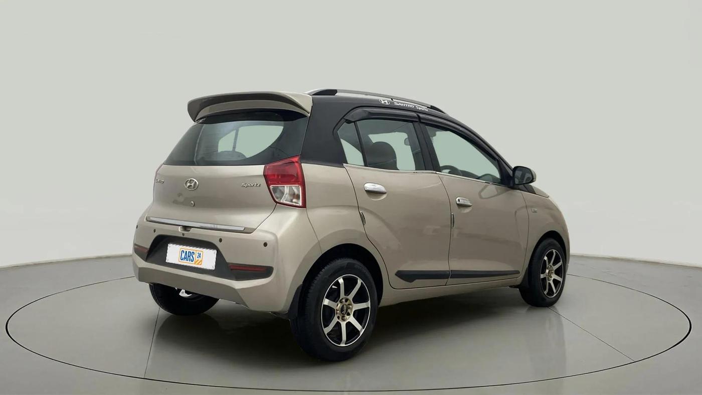 2019 Hyundai NEW SANTRO SPORTZ AMT, Petrol, Automatic, 20,983 km, Right Back Diagonal