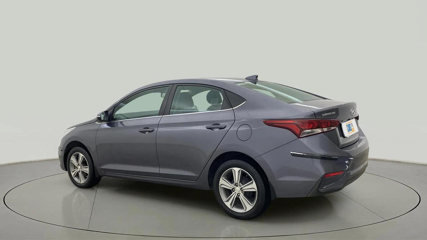 2018 Hyundai Verna 1.6 VTVT SX, Petrol, Manual, 19,421 km, Left Back Diagonal