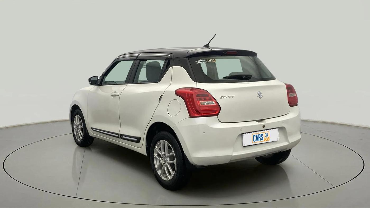 2021 Maruti Swift ZXI AMT, Petrol, Automatic, 40,152 km, Left Back Diagonal