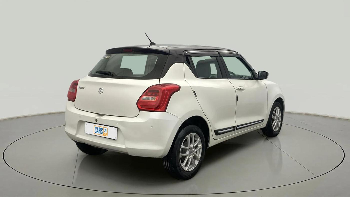2021 Maruti Swift ZXI AMT, Petrol, Automatic, 40,152 km, Right Back Diagonal