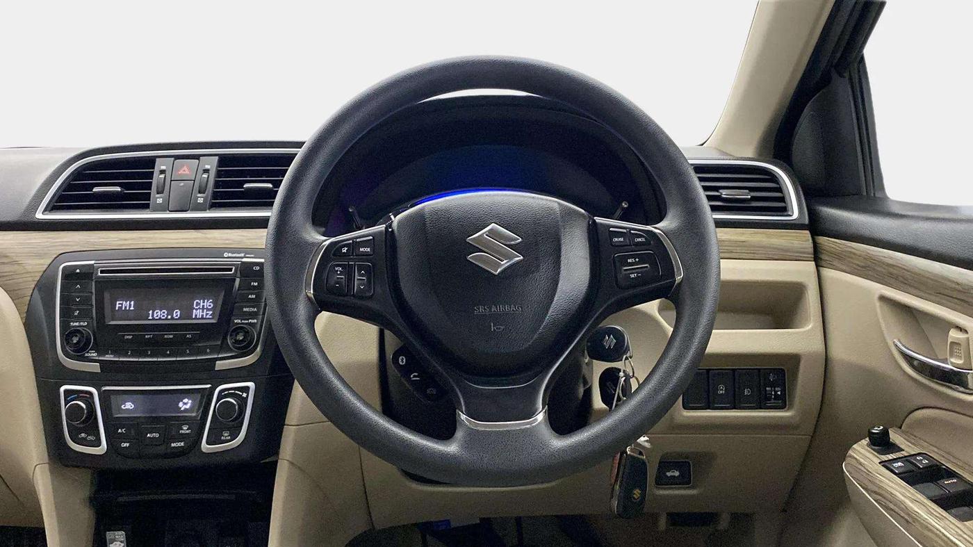 2020 Maruti Ciaz DELTA 1.5 SHVS MT PETROL, Petrol, Manual, 41,980 km, Steering Wheel Close Up