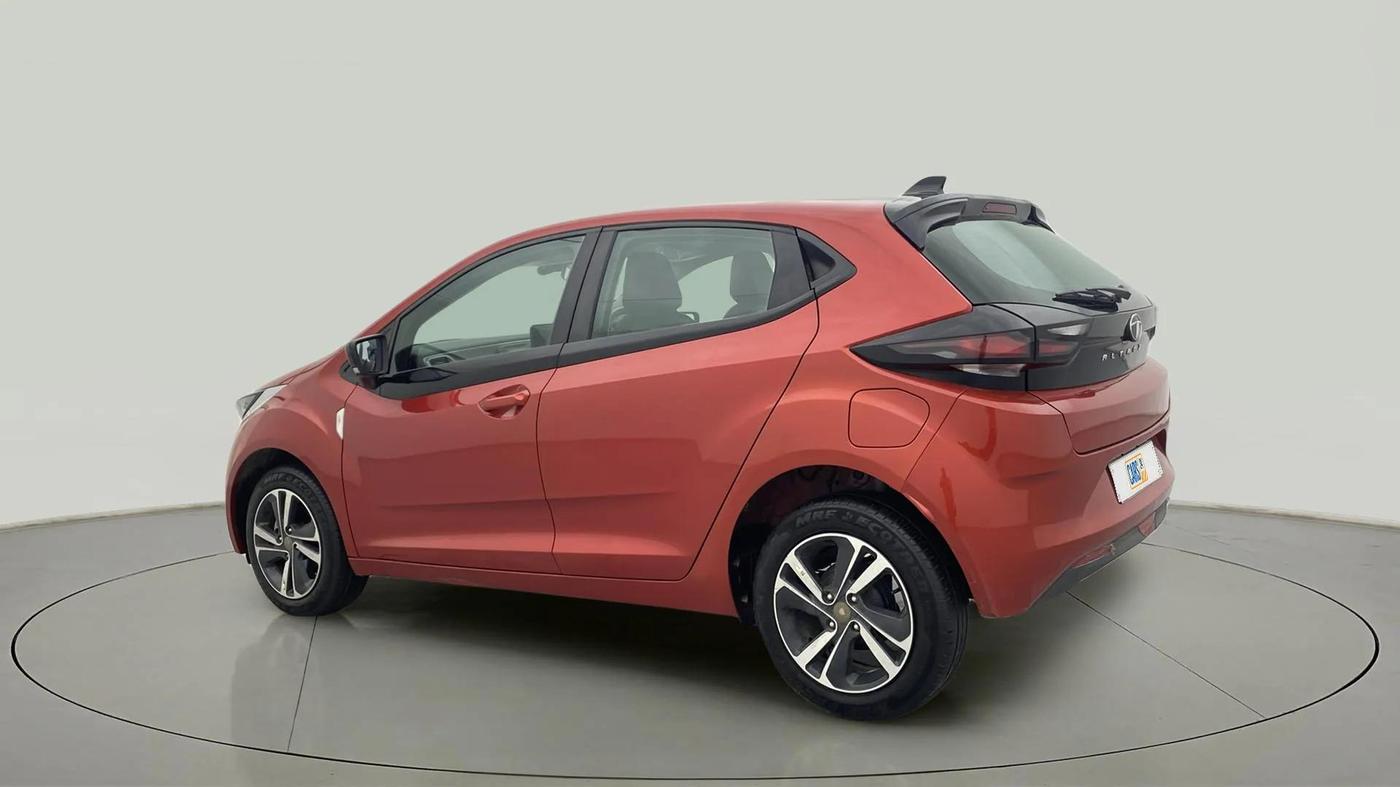 2023 Tata ALTROZ XZA + SUNROOF, Petrol, Automatic, 6,154 km, Left Back Diagonal