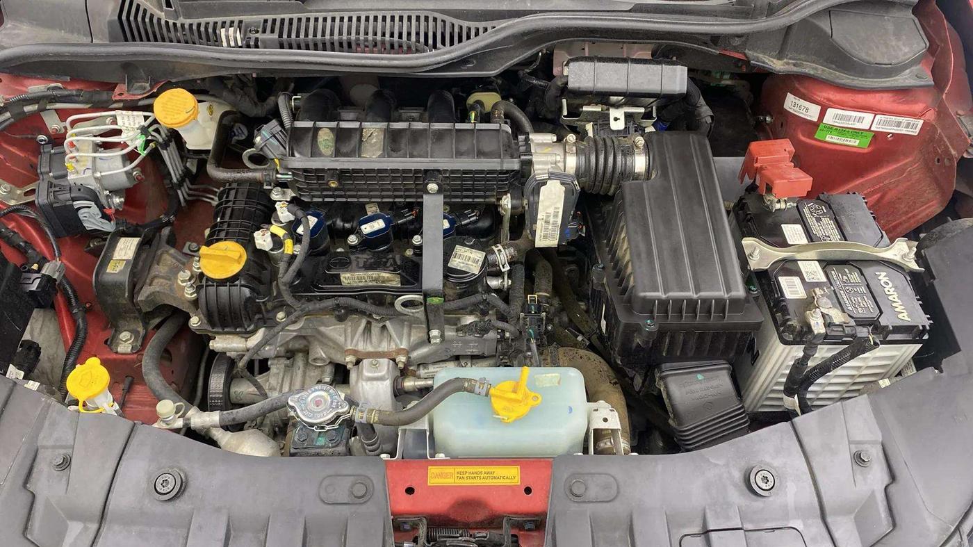 2023 Tata ALTROZ XZA + SUNROOF, Petrol, Automatic, 6,154 km, Engine View