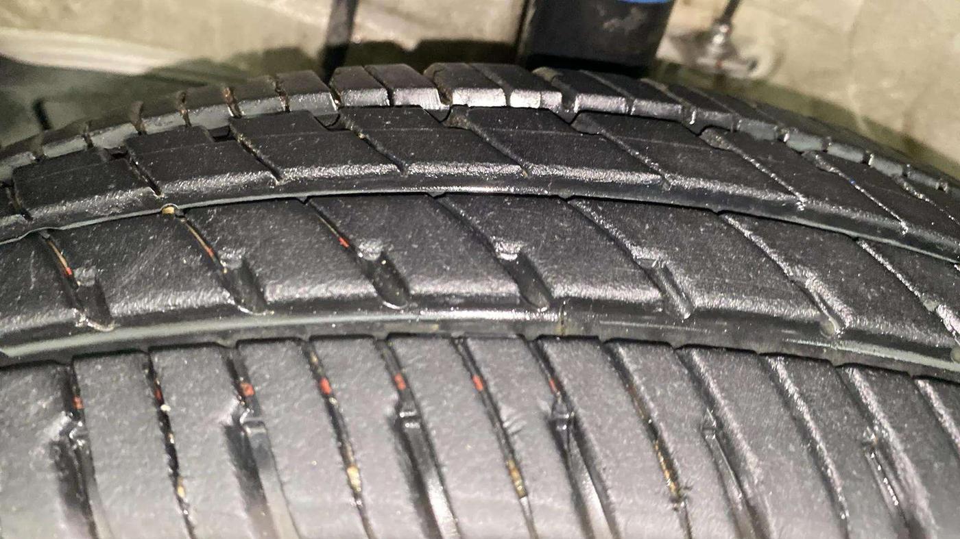 2022 Maruti Alto K10 VXI PLUS, Petrol, Manual, 7,388 km, Left Front Tyre Tread