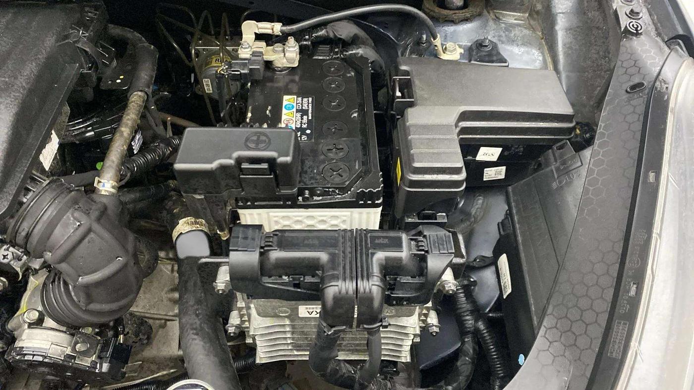 2020 Hyundai GRAND I10 NIOS ASTA AMT 1.2 KAPPA VTVT, Petrol, Automatic, 11,508 km, Engine View - Left