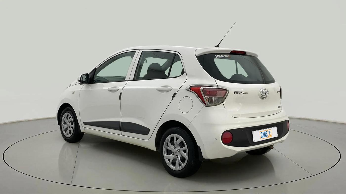 2017 Hyundai Grand i10 SPORTZ 1.2 KAPPA VTVT, CNG, Manual, 89,043 km, Left Back Diagonal