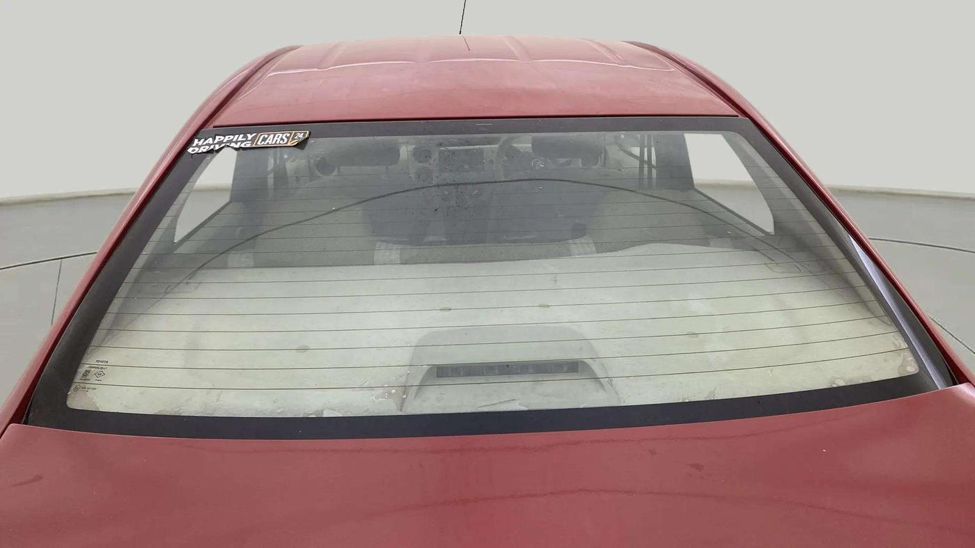 2014 Toyota Etios V, Petrol, Manual, 73,091 km, Rear Windshield