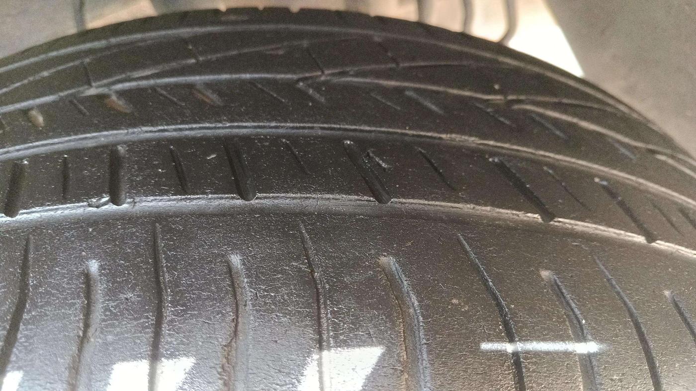 2021 Tata NEXON XZA PLUS DIESEL, Diesel, Automatic, 58,310 km, Left Rear Tyre Tread