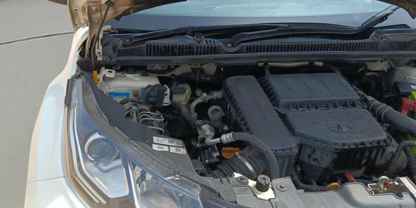 2021 Tata NEXON XZA PLUS DIESEL, Diesel, Automatic, 58,310 km, Engine View - Right