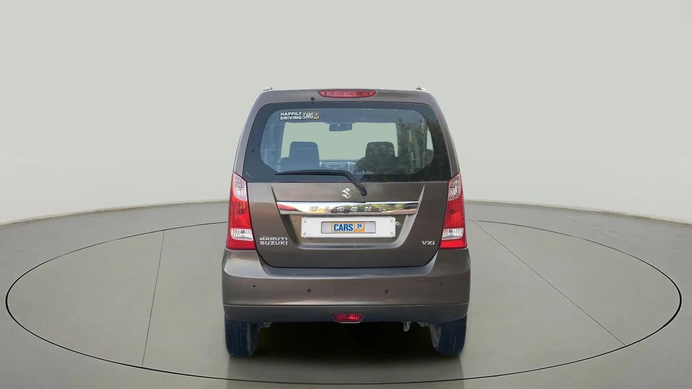 2015 Maruti Wagon R 1.0 VXI, Petrol, Manual, 82,614 km, Back/Rear