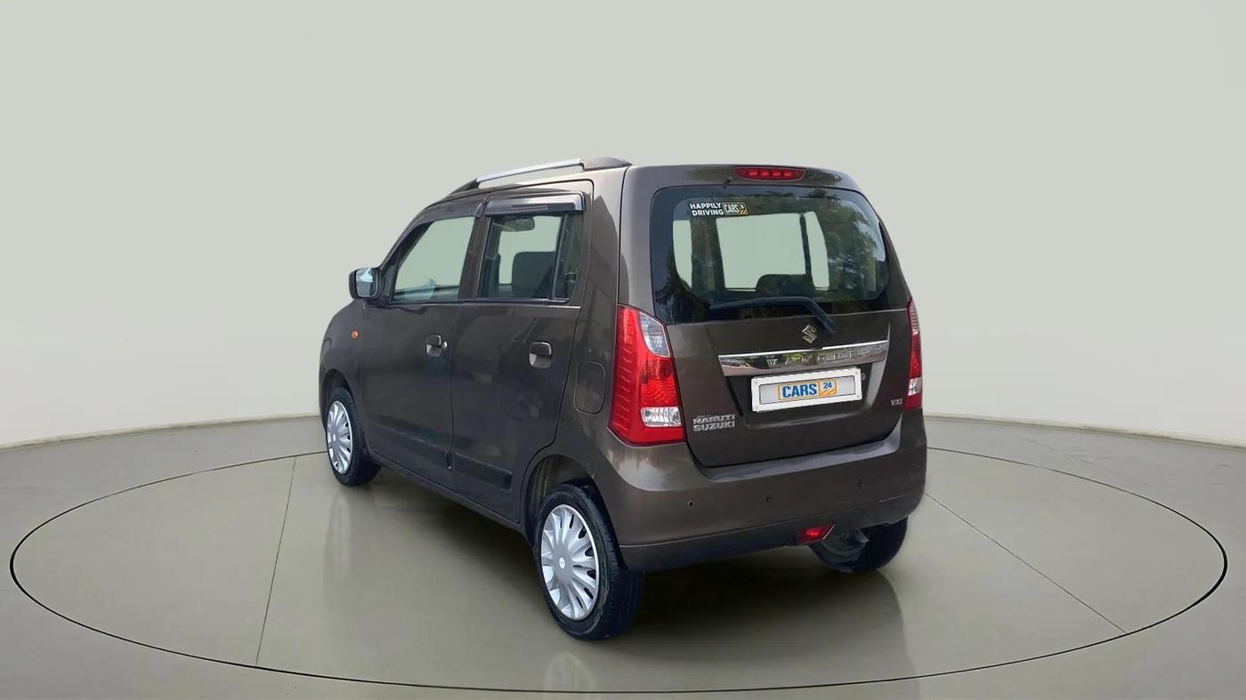 2015 Maruti Wagon R 1.0 VXI, Petrol, Manual, 82,614 km, Left Back Diagonal