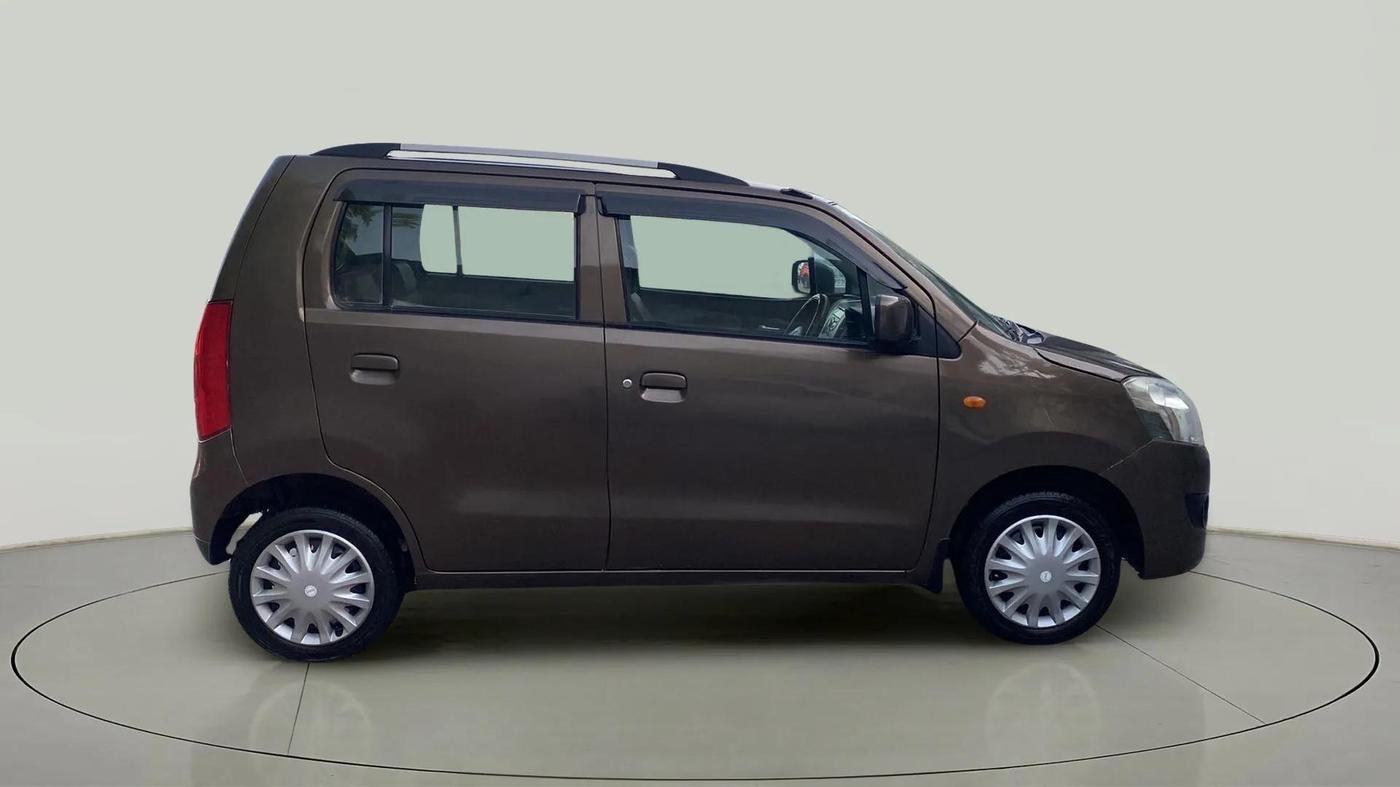 2015 Maruti Wagon R 1.0 VXI, Petrol, Manual, 82,614 km, Right Side View